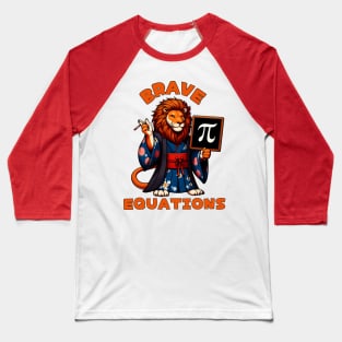 Pi day lion Baseball T-Shirt